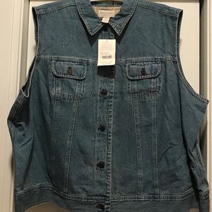 J Jill Denim Vest